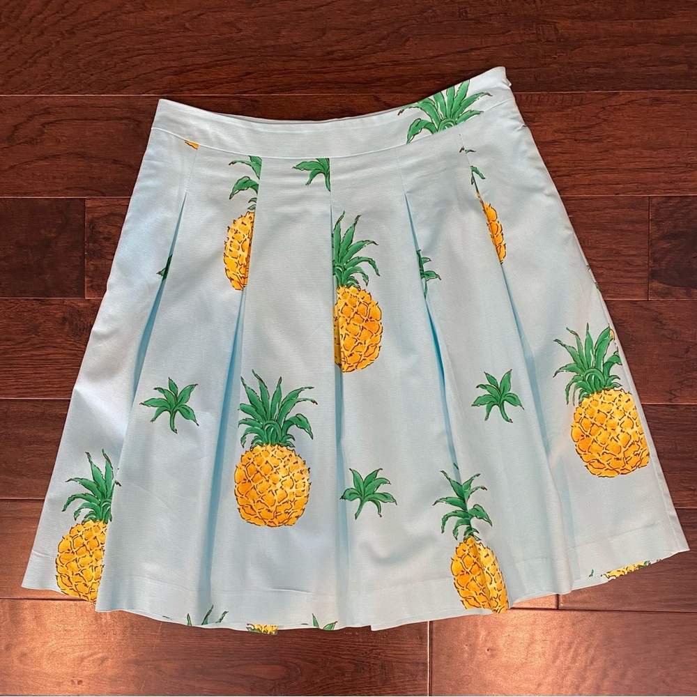 Talbots RSVP pineapple skirt, size 14P. EUC